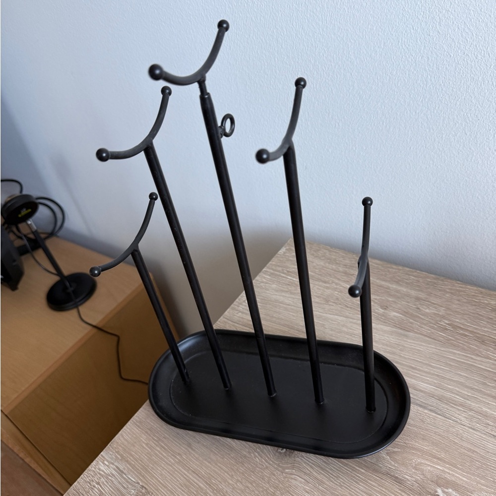 Black Jewelry Stand